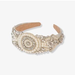 NWOT Bridal Headbands Rhinestone and Pearl